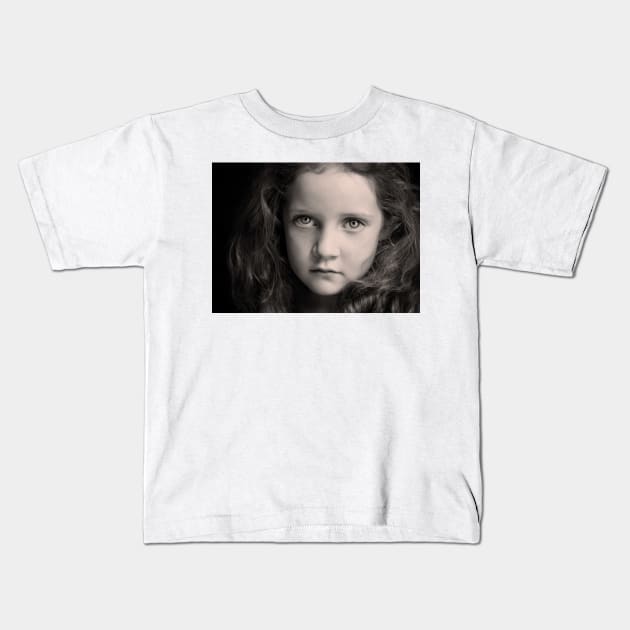 A Quiet Beauty Kids T-Shirt by micklyn
